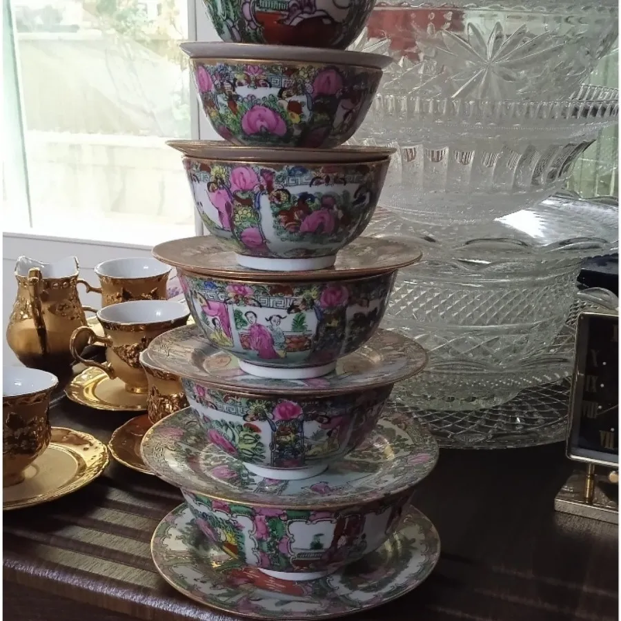 قاب و قدح گل مرغی