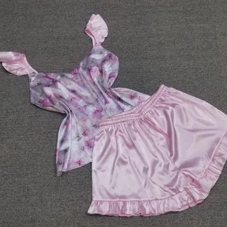 تاپ و شورتک ساتن مرلین