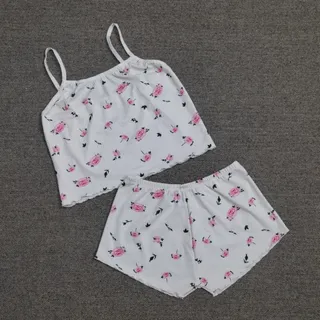 ست تاپ و شورتک کبریتی