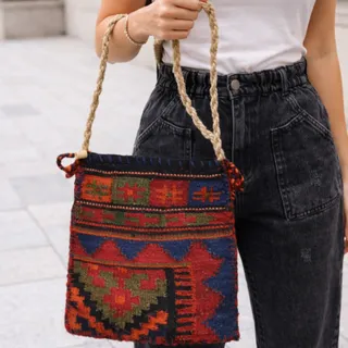 کیف دوشی گلیمی