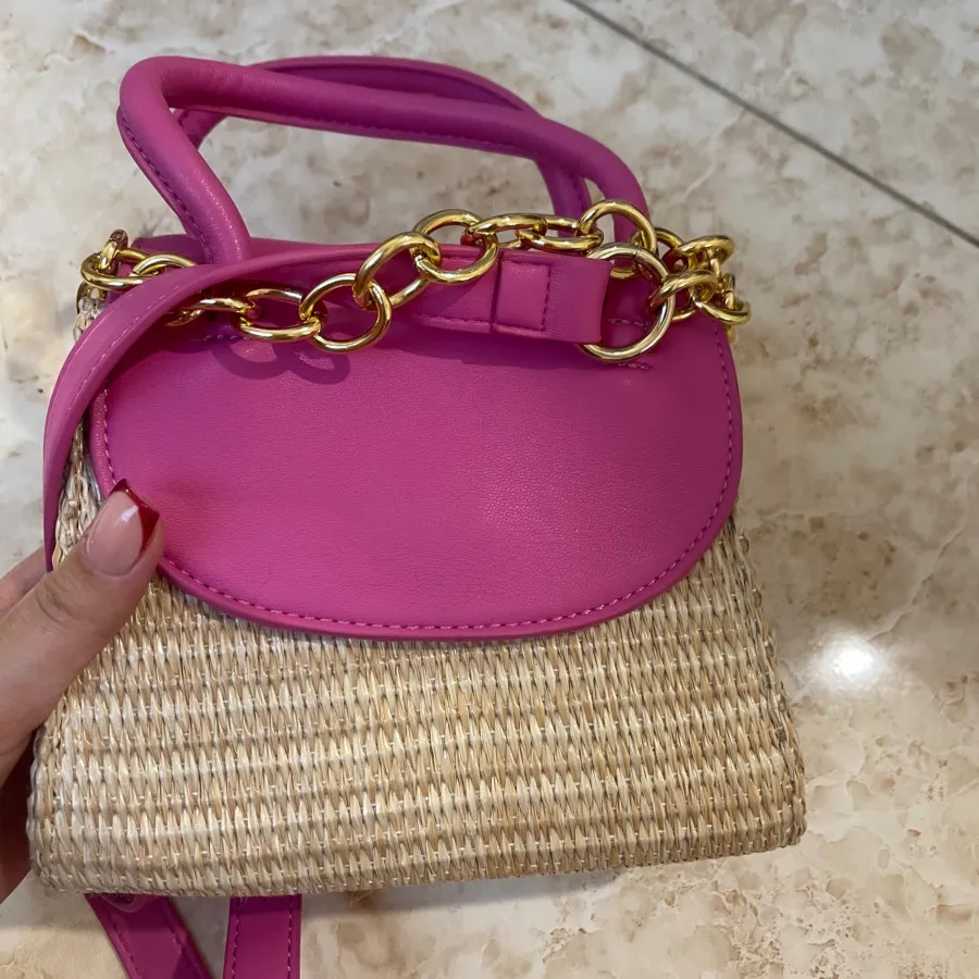 کیف حصیری برند اروپایی