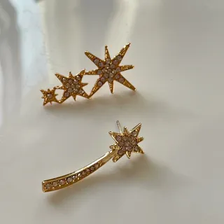 گوشواره میخ نقره ستاره