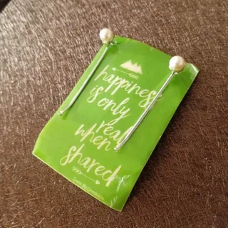 سنجاق استیل با مروارید