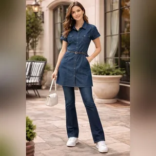 مانتو وشلوار لی خارجی