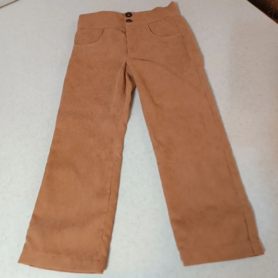 شلوار مخمل کبریتی بچگانه