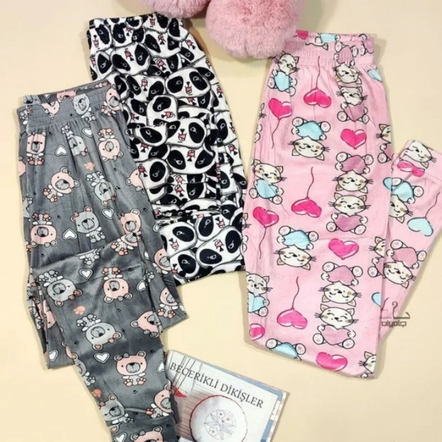 شلوار مخمل فانتزی وارداتی