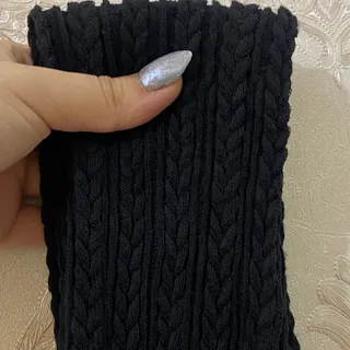 جوراب شلواری گندمی ضخیم