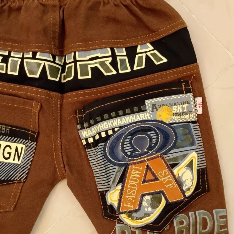 شلوار کتان کمر کش