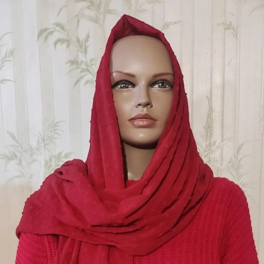 شال کرپ حریر