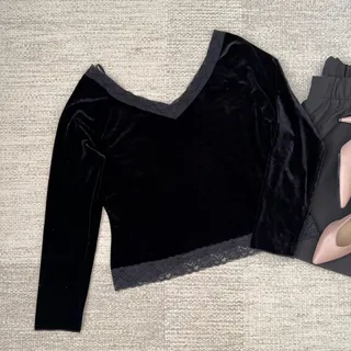 بلوز مجلسی مخمل