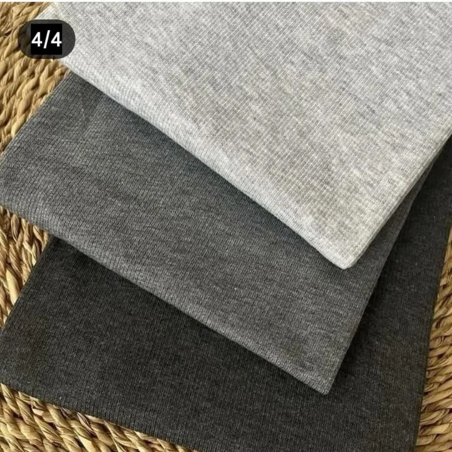 شلوار نخ پنبه ملانژ