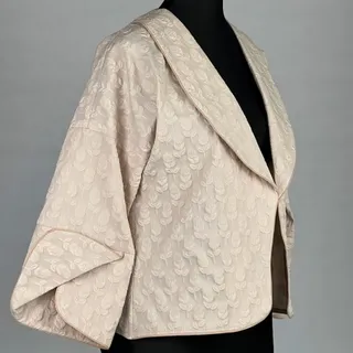 مانتو کتی ژاکارد طرح دار