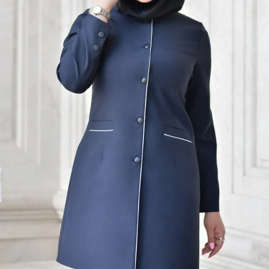 مانتو و شلوار اداری سورمه