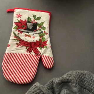 دستکش فر آدم برفی