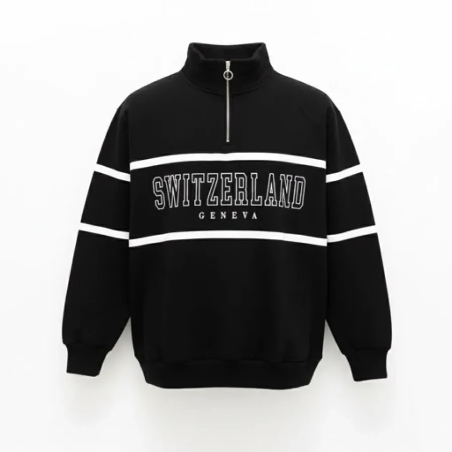 دورس سویشرت نیم زیپ ترک