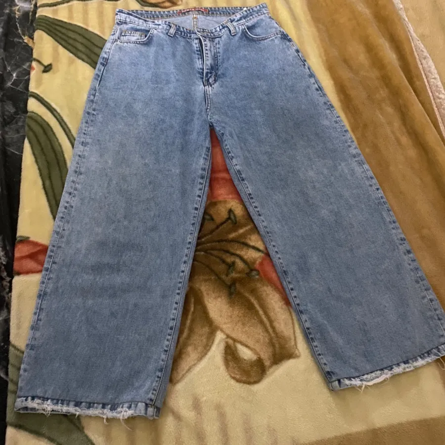 شلوار جین واید لگ