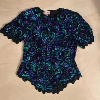 بلوز پولکی وارداتی