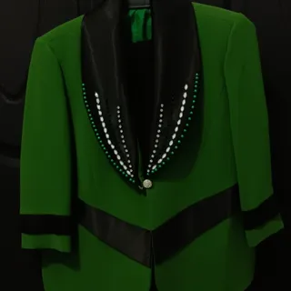 کت دامن سبز مشکی