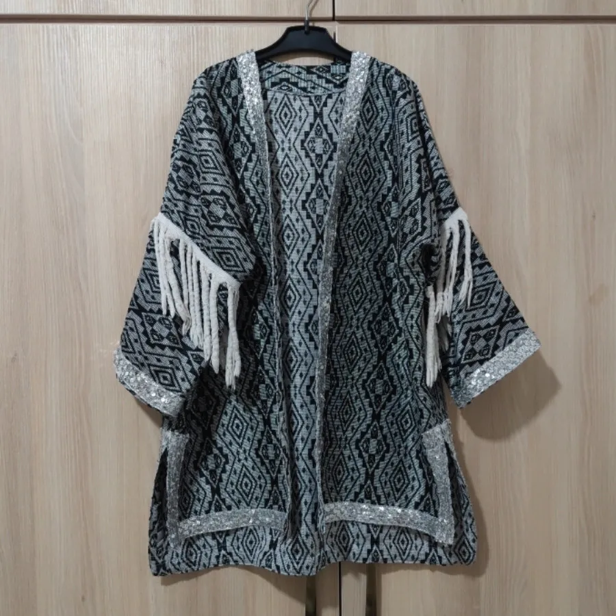 مانتو مزونی شیک فری سایز