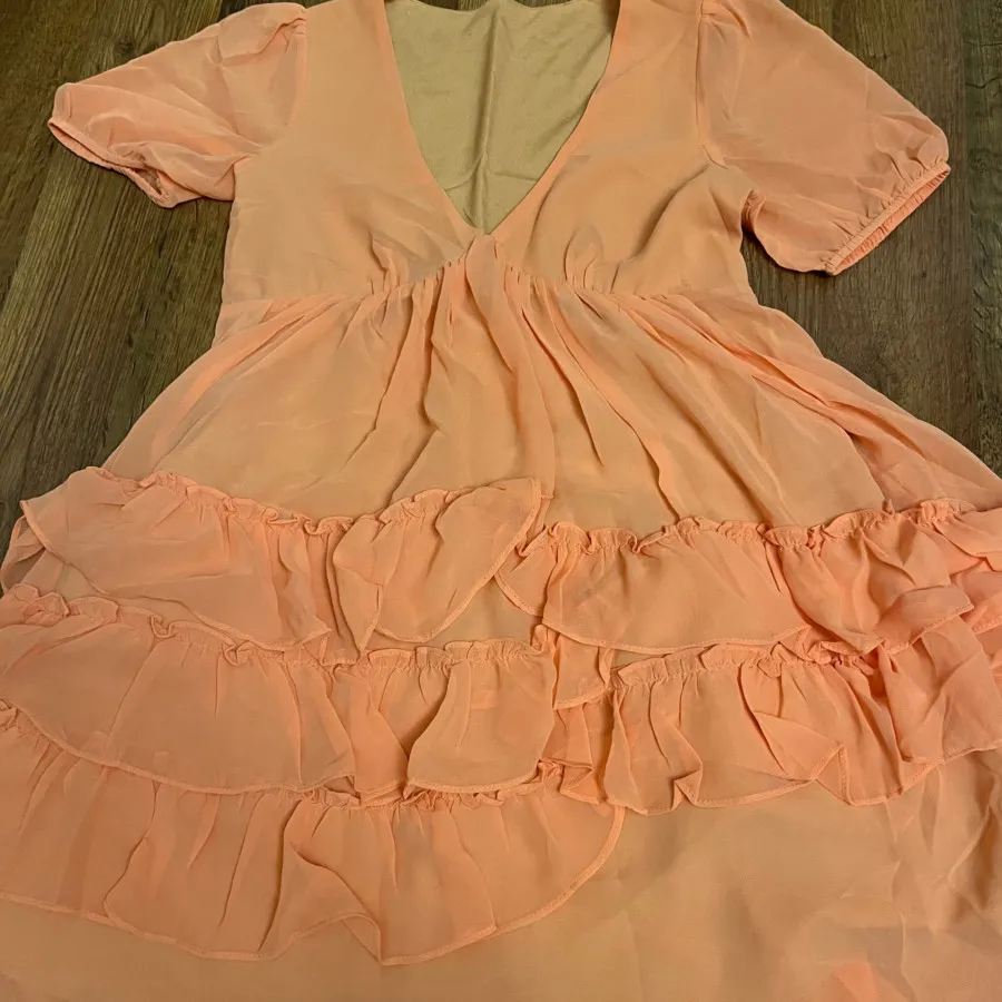 پیراهن نارنجی مجلسی