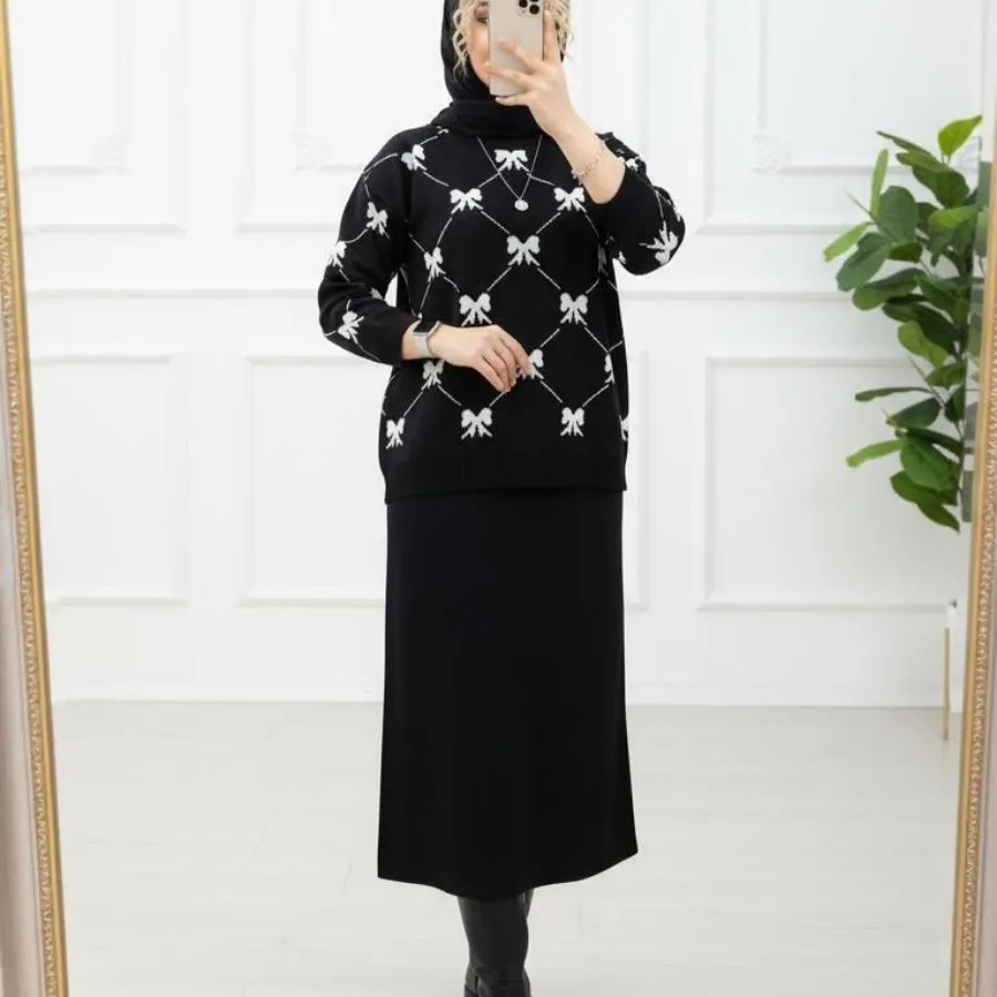 بافت بلوز دامن