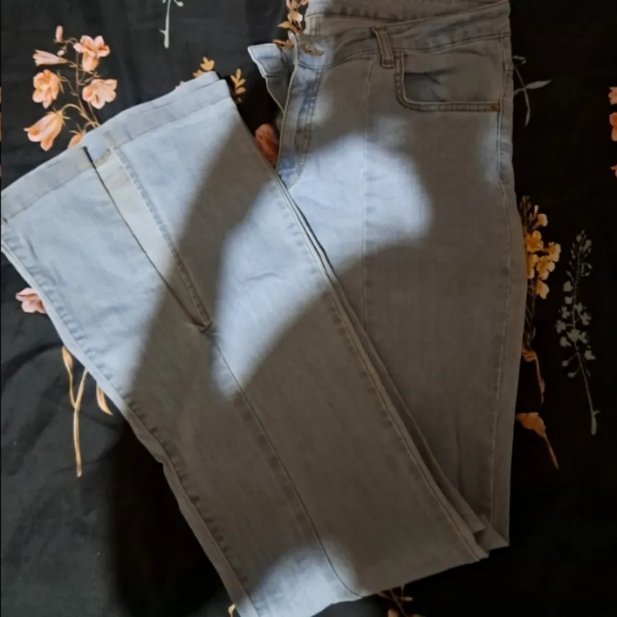 شلوار جین  جلو چاک دار