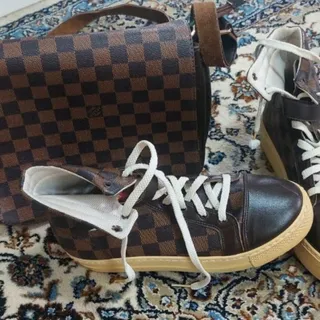 ست کیف وکفش لویس ویتون