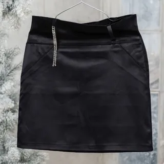 دامن ساتن کوتاه