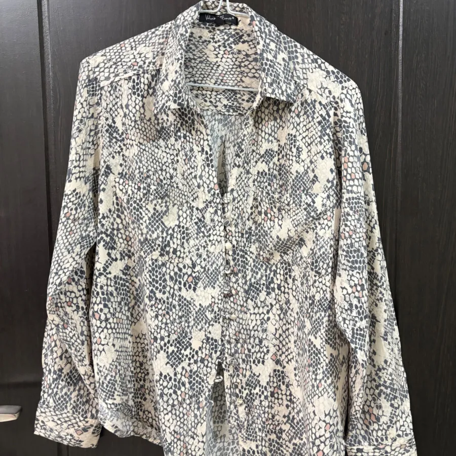 شومیز طرح پوست ماری