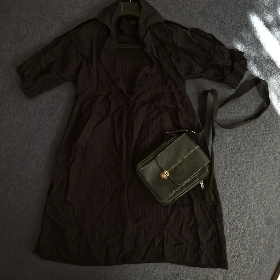 مانتو مشکی مدل پالتو