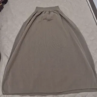 دامن بافت نسکافه ای