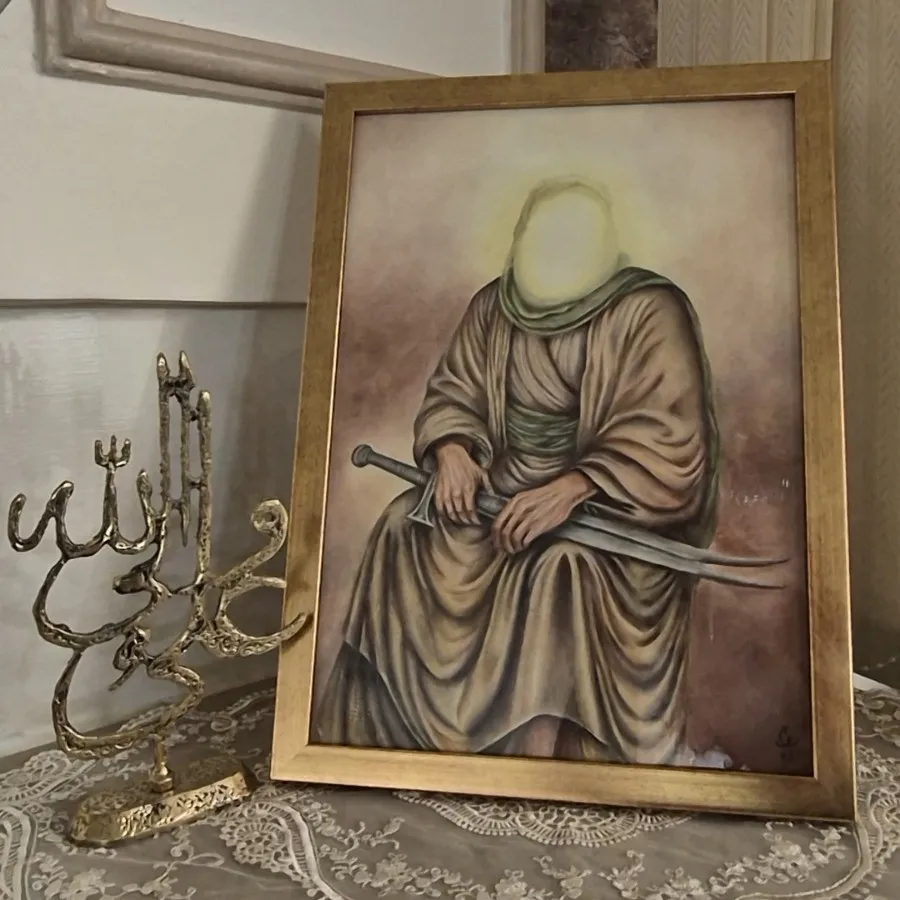 نقاشی مولا علی ( ع)