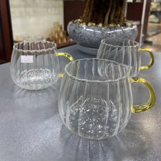 ماگ پیرکس دسته عسلی