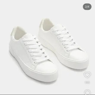 کفش سفید pull &bear