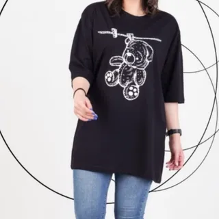 تیشرت لانگ خرسی