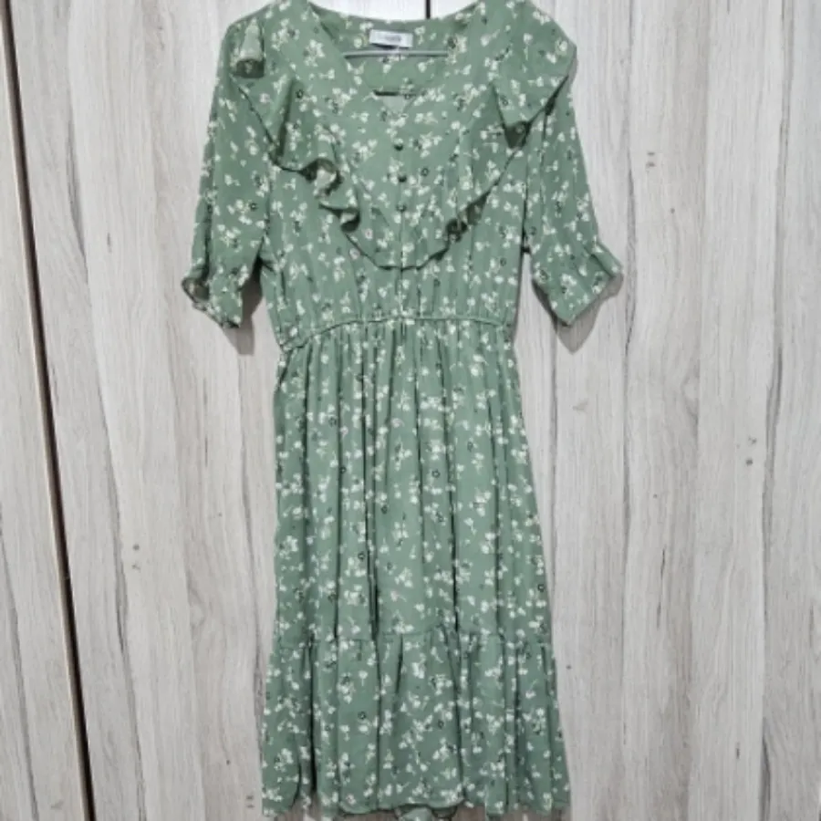 پیراهن حریر گل دار