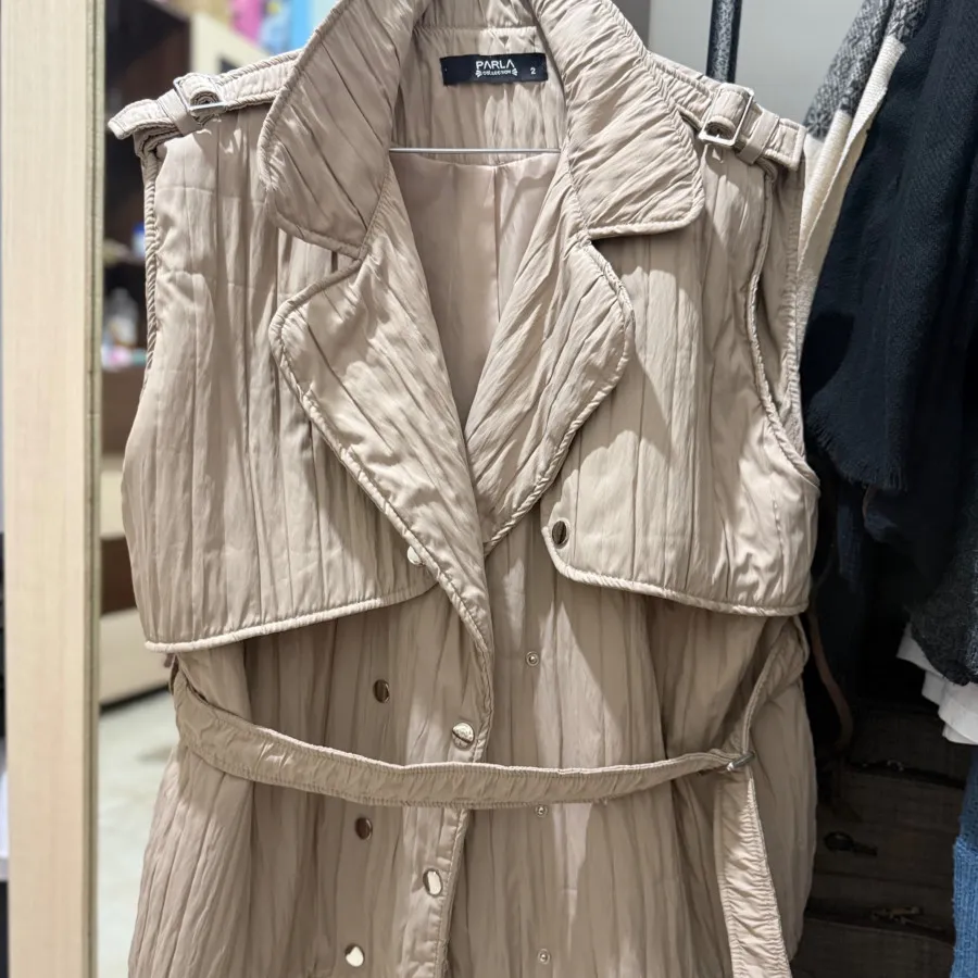 پافر 6 دکمه کمربنددار