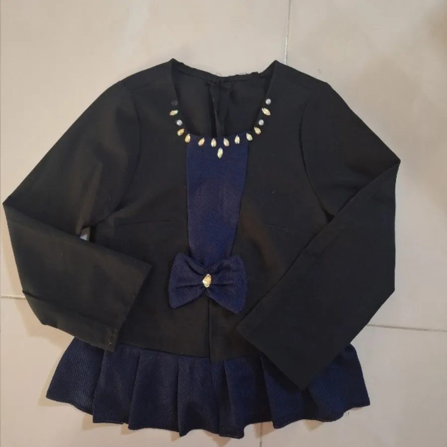 بلوز مشکی دخترانه