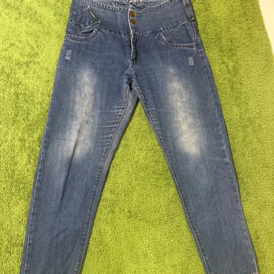 شلوار جین آبی