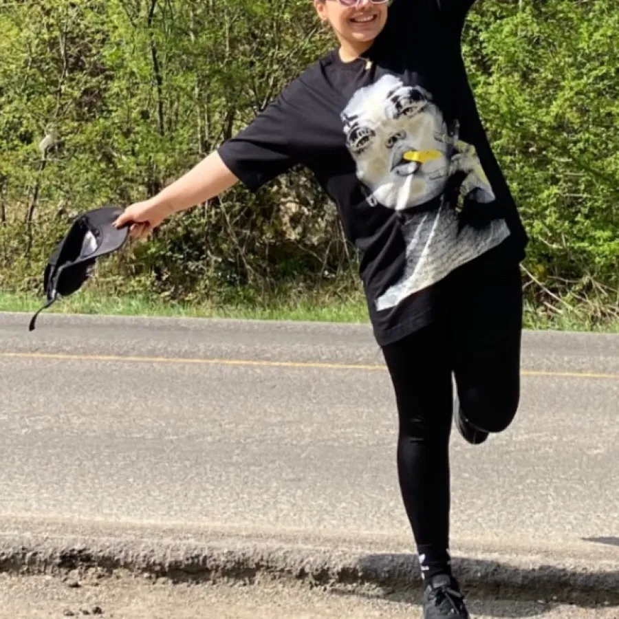 تیشرت لانگ‌