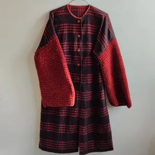 پالتوی شیک آجری