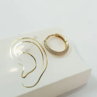 گوشواره پیرسینگ نقره 925