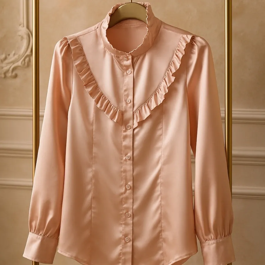 شومیز ساتن مجلسی