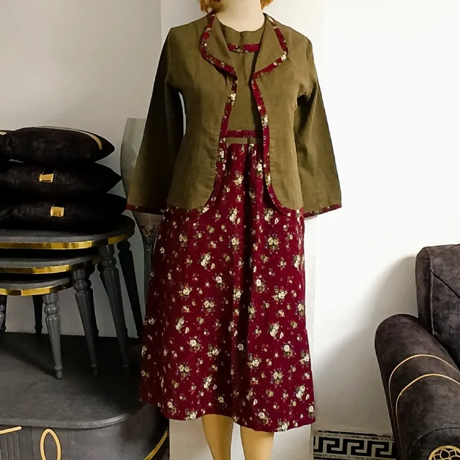 ست کت و سارافون شیک