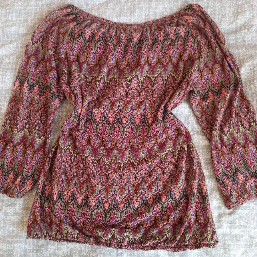 بلوز طرح دار