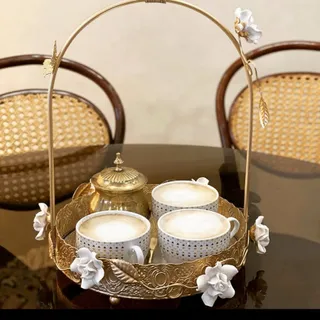 سینی پذیرایی دسته دار