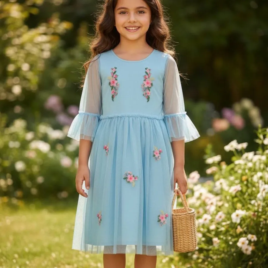 پیراهن دخترانه برند ال سی