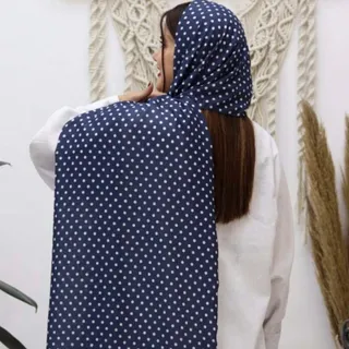 شال خالدار تک رنگ