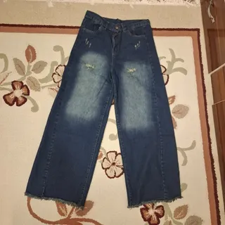 شلوار شافل بگ جین