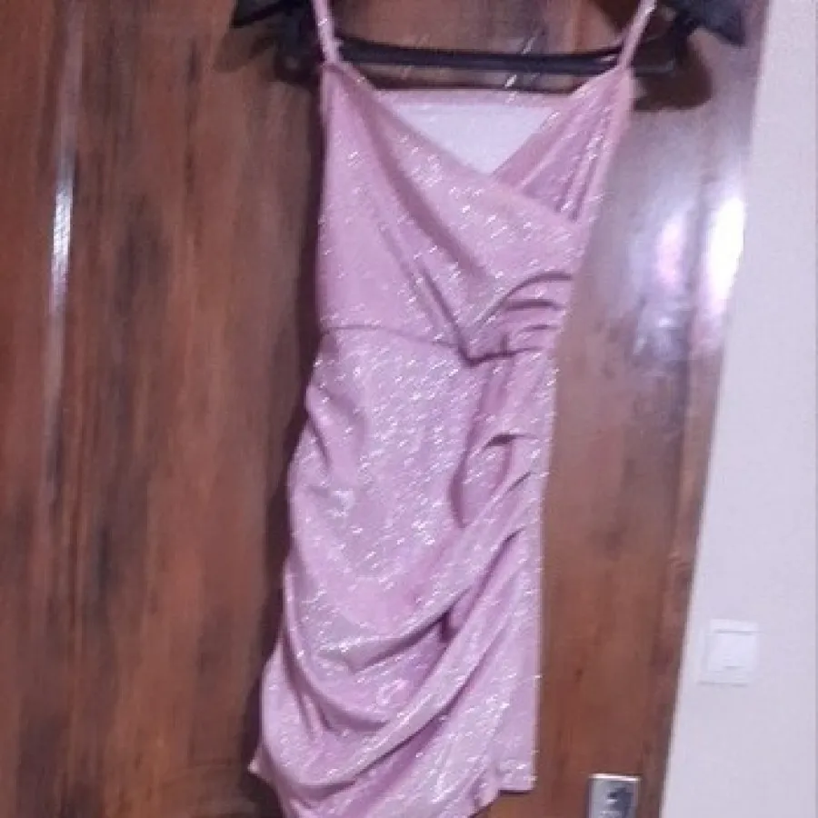 لباس دربند شانی صورتی